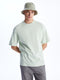 Crew Neck Short Sleeve Combed Cotton Men's T-shirt